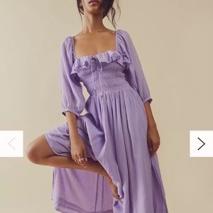 NWT Free People Oasis Midi in Thistle Patch
